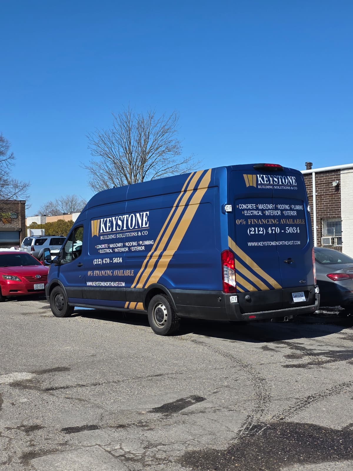 Keystone Building Solutions service van